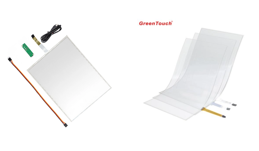 Diren&ccedil;li dokunmatik panelin &ccedil;alışma prensibi teorisi