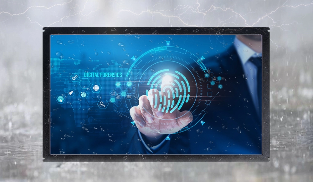 Su ge&ccedil;irmez kızıl&ouml;tesi dokunmatik ekran