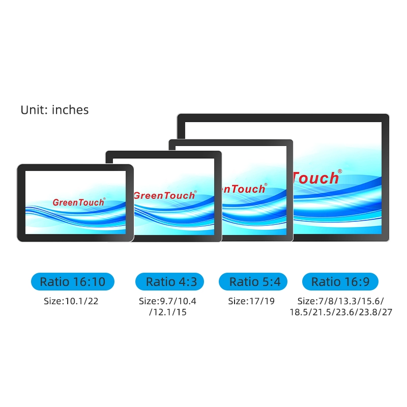 Kapalı &Ccedil;er&ccedil;eveli Dokunmatik Monit&ouml;r 7-27 İn&ccedil; (3A Serisi)