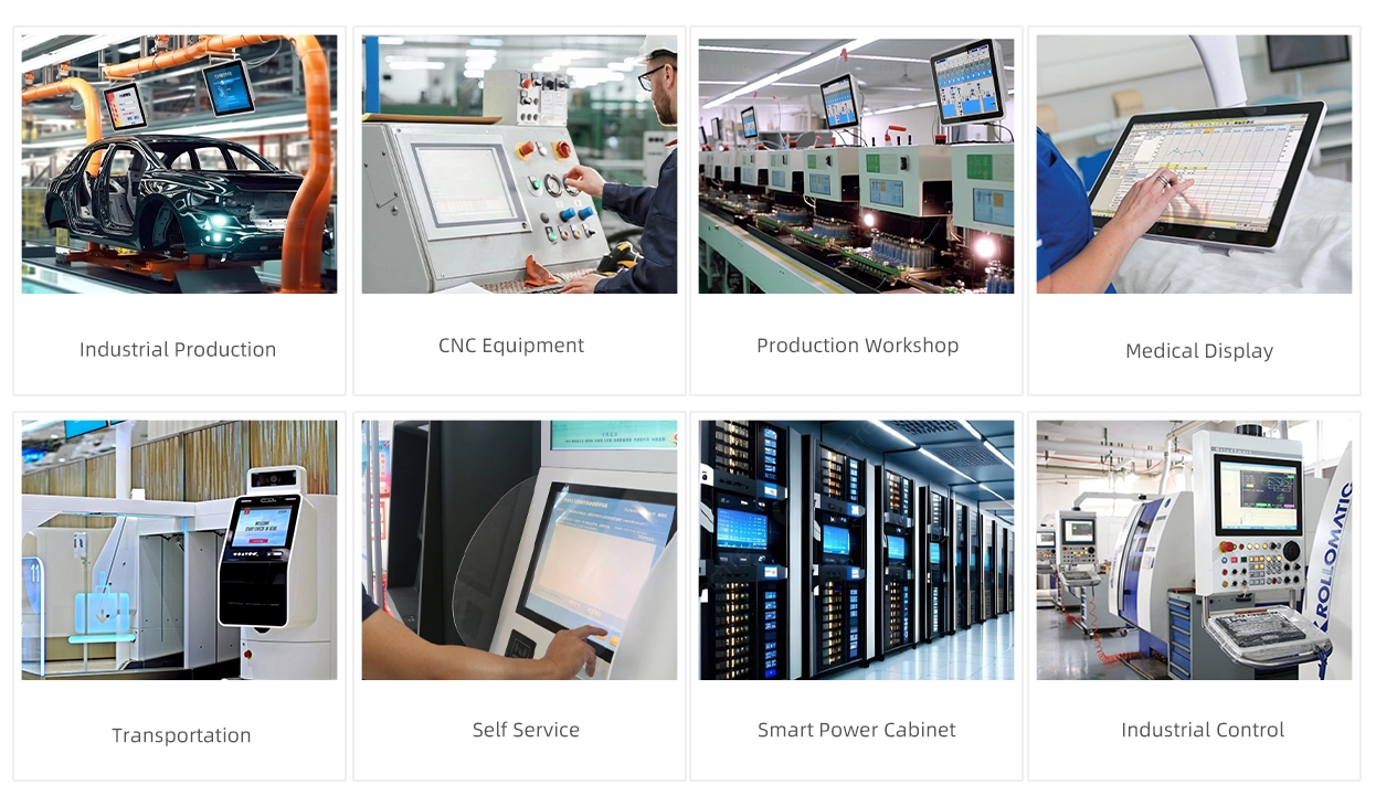 Panel Montajlı Dokunmatik Panel PC 10.1-23.8 İn&ccedil; (3D Serisi)