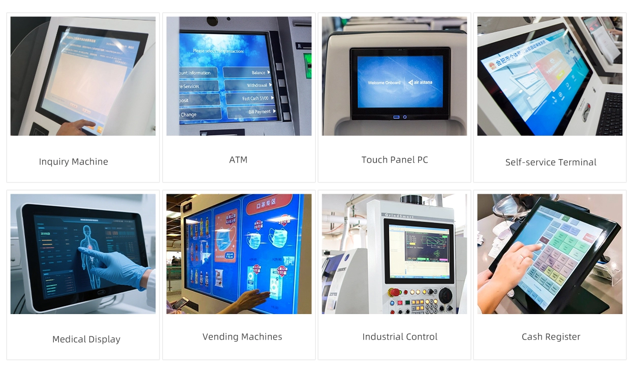 Kapasitif Dokunmatik Ekran 10,4 - 23 İn&ccedil;